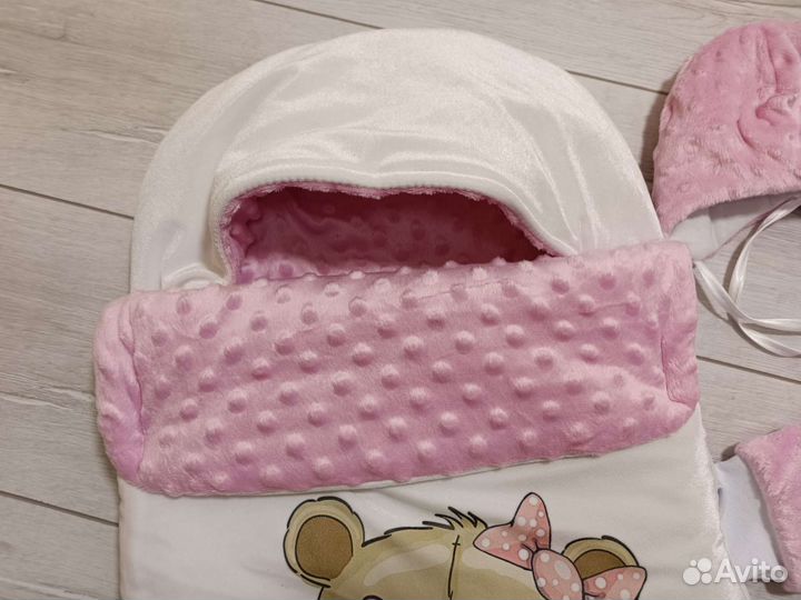 Конверт на выписку Весна/Осень комплект 4 предмета