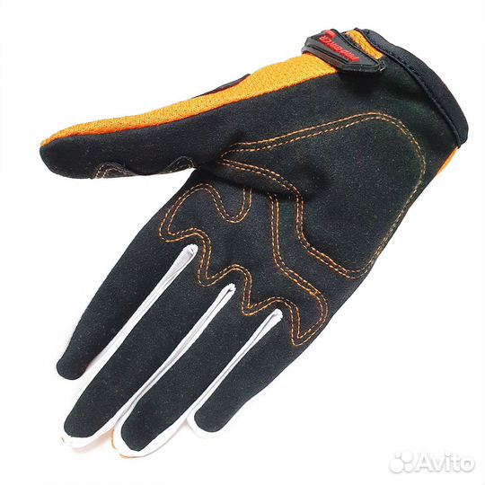 Мото перчатки Pro-Biker CE-01 оранжевые