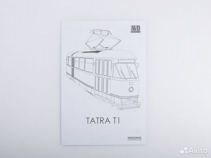 Сборная модель Tatra T1 (Kiosk)