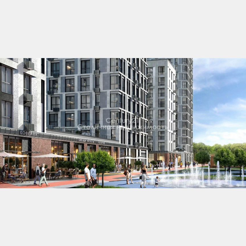 1-к. квартира, 33 м², 3/17 эт.