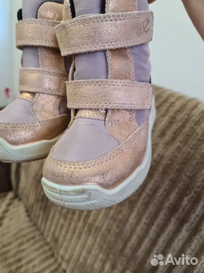 Ботинки ecco 23 для девочки