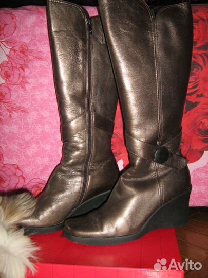 Зимние сапоги на узкую ногу