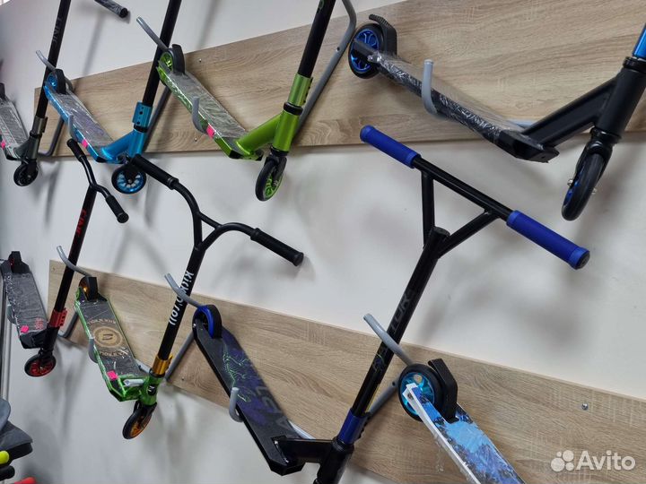 Самокат двухколесный складной