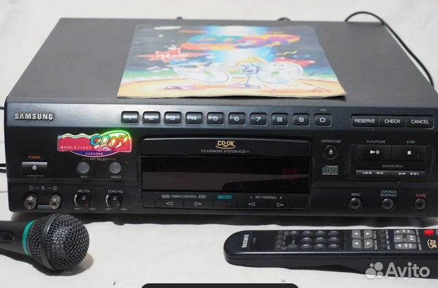 CD проигрыватель, Караоке Samsung KCD