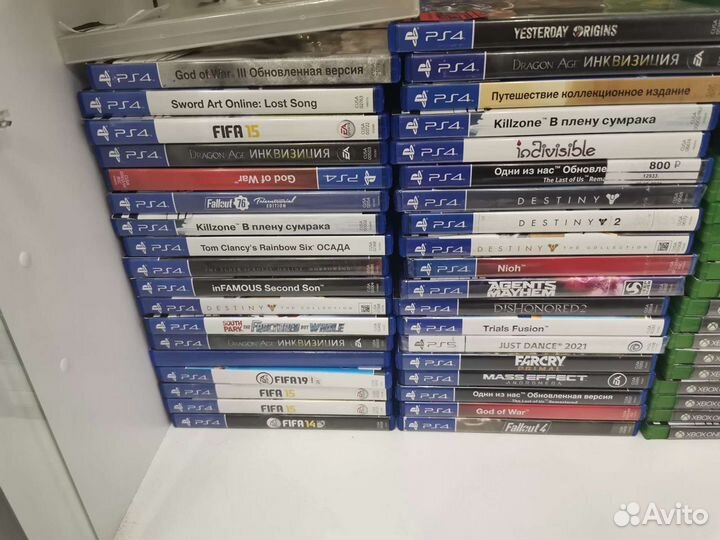 Диски PS4/PS3/Xbox