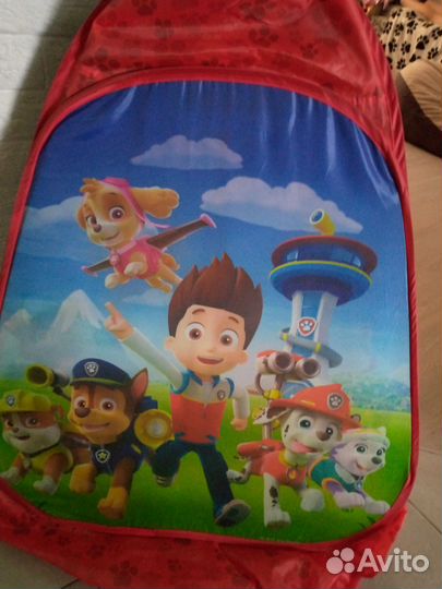 Палатка и столик