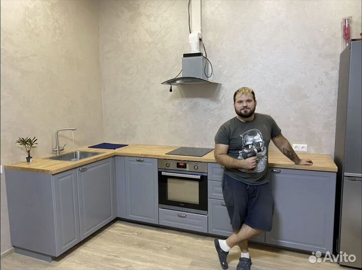 Сборка мебели. Сборка и установка кухни