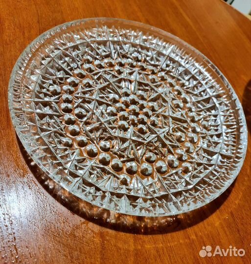 Хрустальная блюда