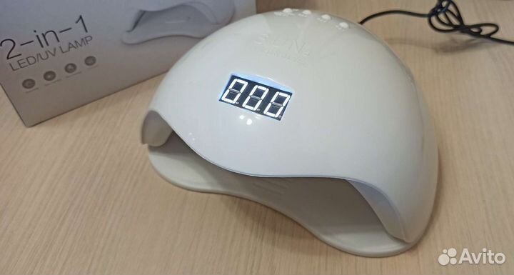Лампа LED/UF для маникюра новая