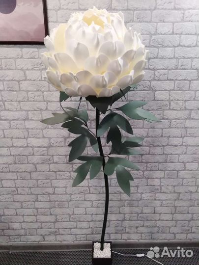 Ростовые цветы светильники