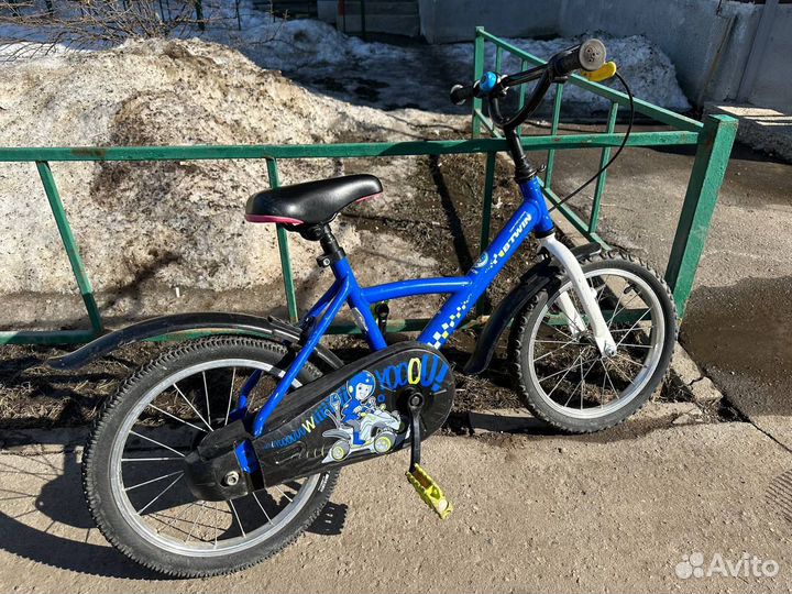 Детский велосипед btwin 16