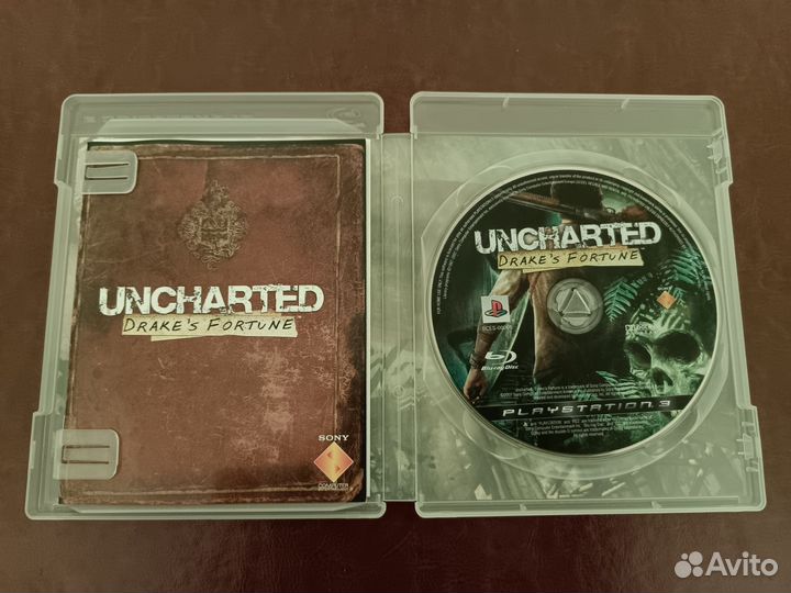 Uncharted коллекция ps3