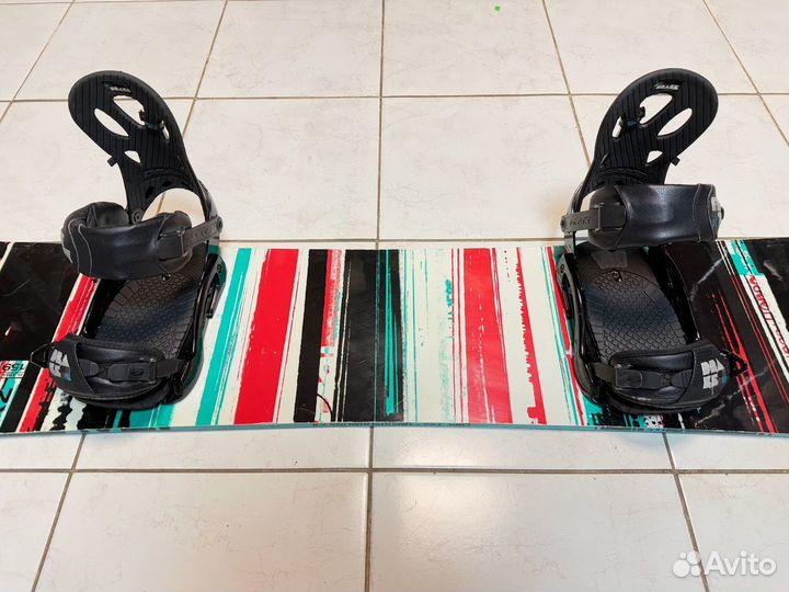 Мужской сноуборд комплект K2 - 159W + Drake - XL