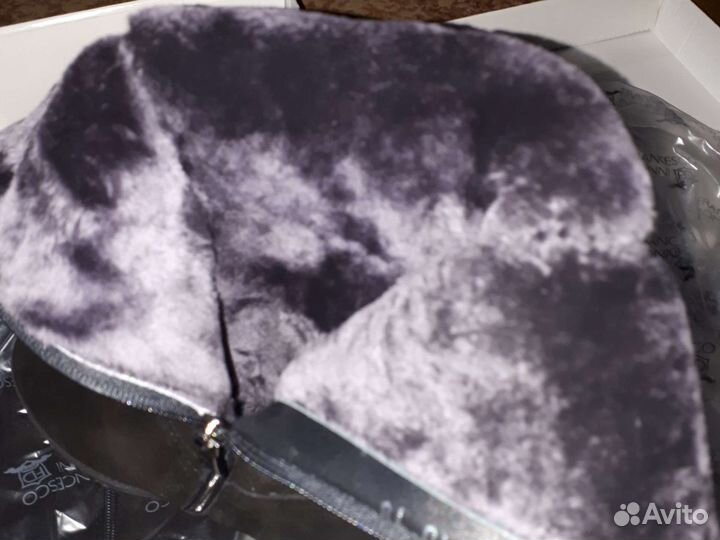 Зимние сапоги нат.замш 37