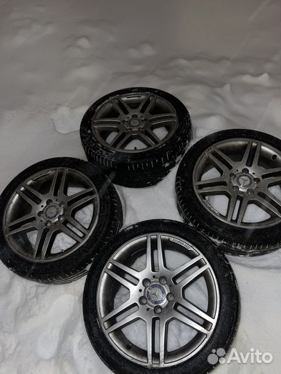 Оригинальные AMG r17 w204 разноширокие