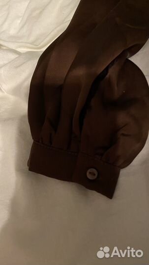 Платье рубашка свободного кроя hm