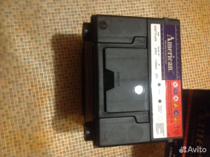 Акб с боковыми клеммами American(Delkor) 75Ач650A