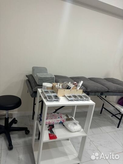 Кушетка для наращивания ресниц