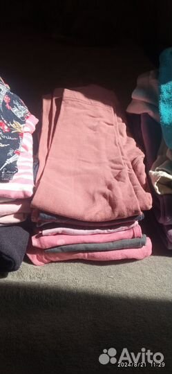 Детские вещи пакетом для девочки 110 116