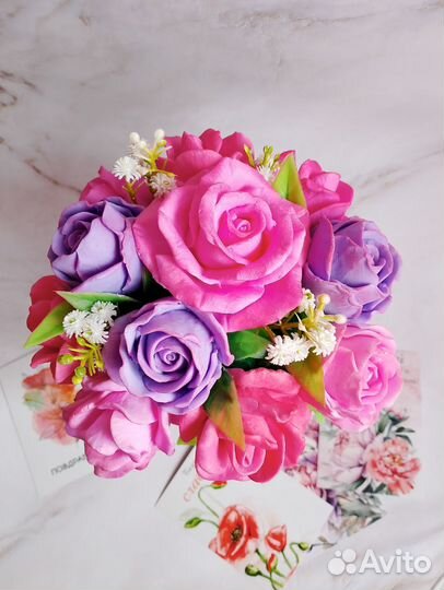 Букеты из мыла