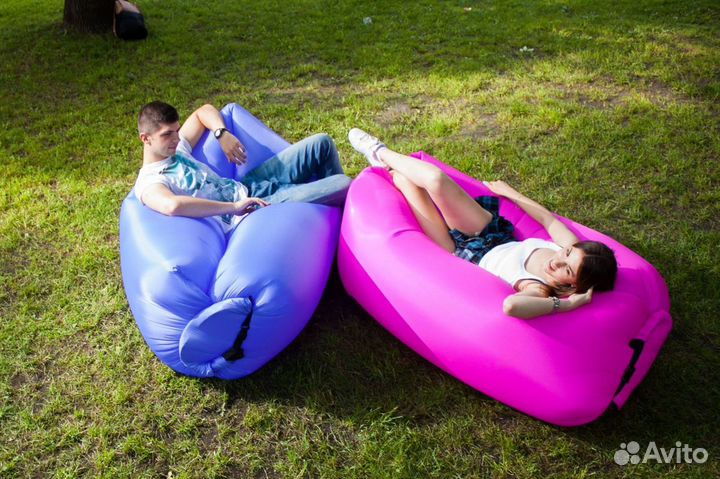 Lamzac надувной диван