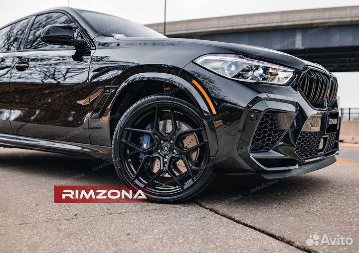 Кованые диски R23 на BMW X6 M Competition