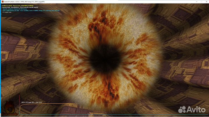 Видеокарта 4 GB Gigabyte RX 580 MSI gaming X 4G