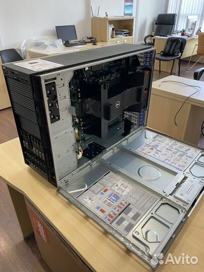 Сервер dell (1С 100 user). Гарантия 5 лет. ндс