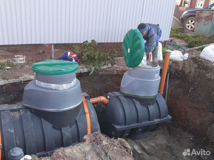 Септик эко Аквабокс 4 для дома