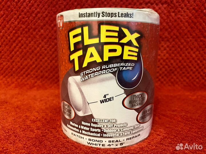 Клейкая сверхсильная лента Flex Tape
