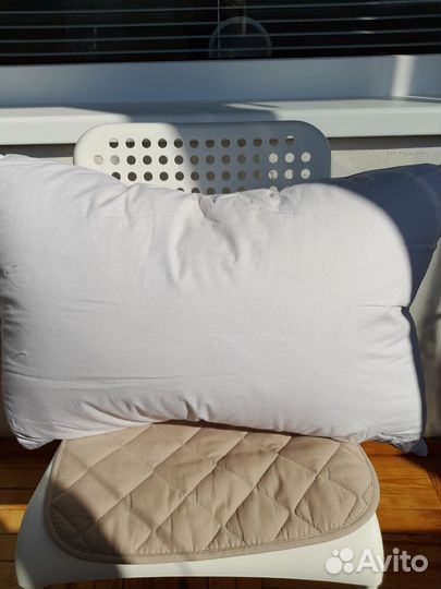 Подушка гусиный пух 50х68см