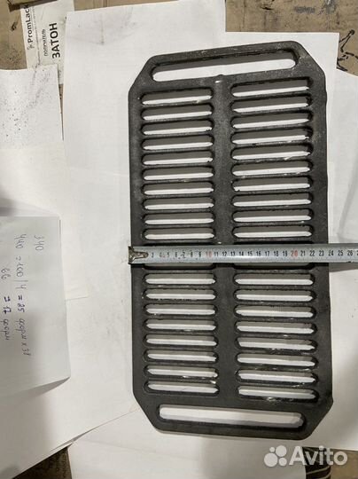 Чугунная решетка гриль