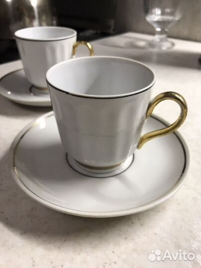 Кофейная пара СССР фарфор