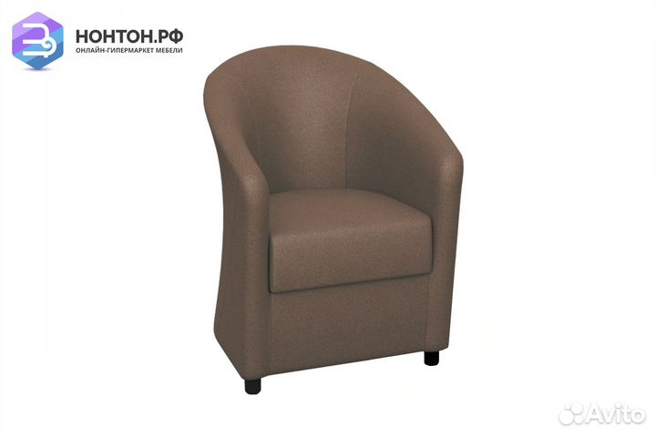 Кресло Глория-Эконом-2 коричневое