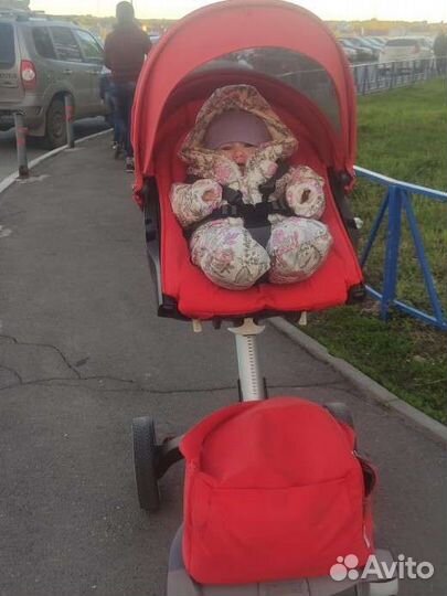 Коляска stokke xplory v4 2 в1