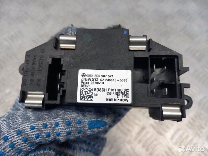 Реостат печки Volkswagen Passat B6 1.6 BSF 102 Л.С