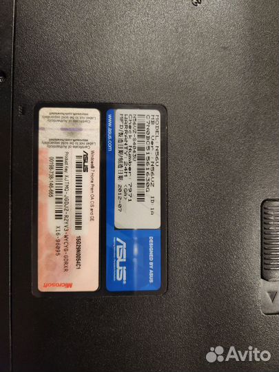 Ноутбук Asus 15,6 Intel Core i5+Nvidia G Force