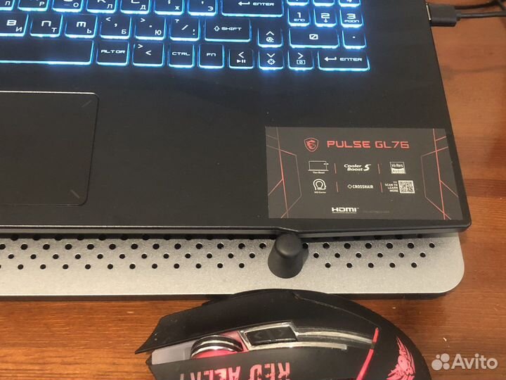 Ноутбук MSI Pulse GL76 11UCK-456XRU