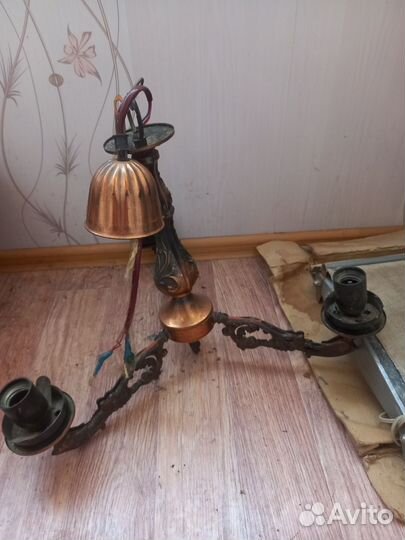 Люстра потолочная бу