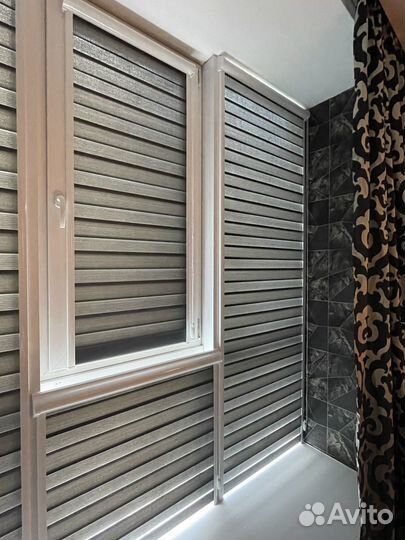 Рулонные шторы день ночь