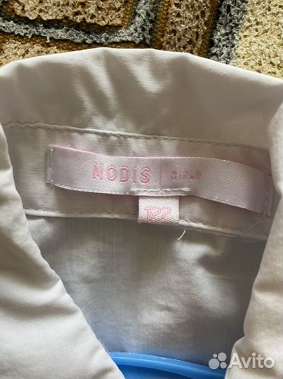 Рубашка школьная для девочки 122