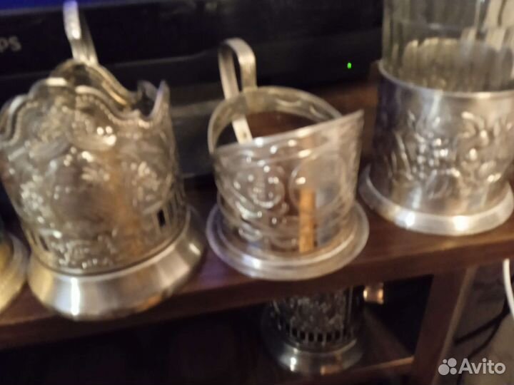 Подстаканник мельхиоровые