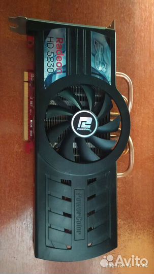 Видеокарта HD 5830, Gts250