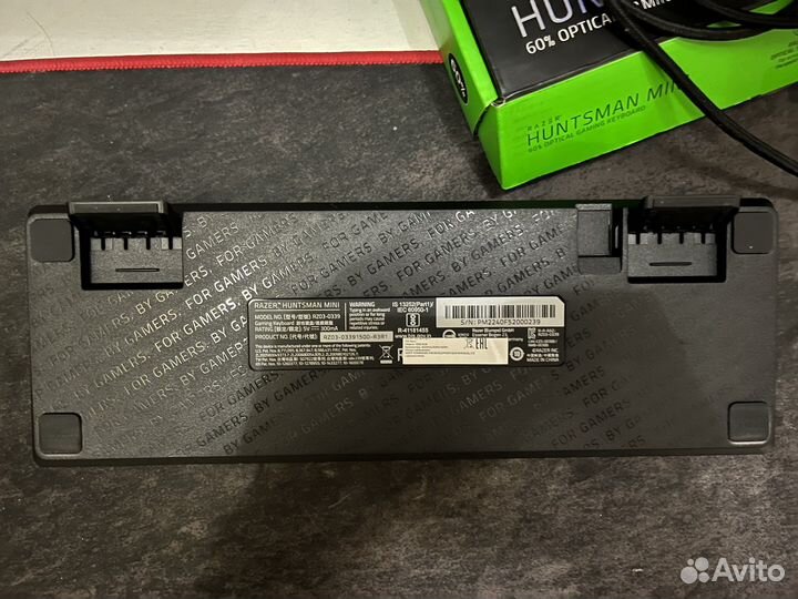 Игровая клавиатура razer huntsman mini