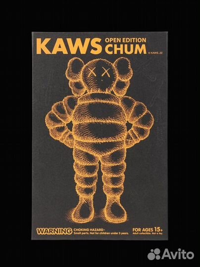 Kaws коллекционная фигурка chum