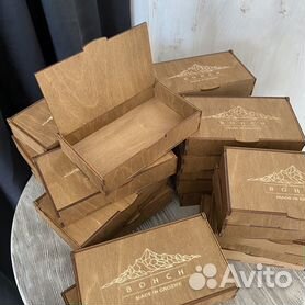 Параметры деревянных ящиков и коробок для подарков