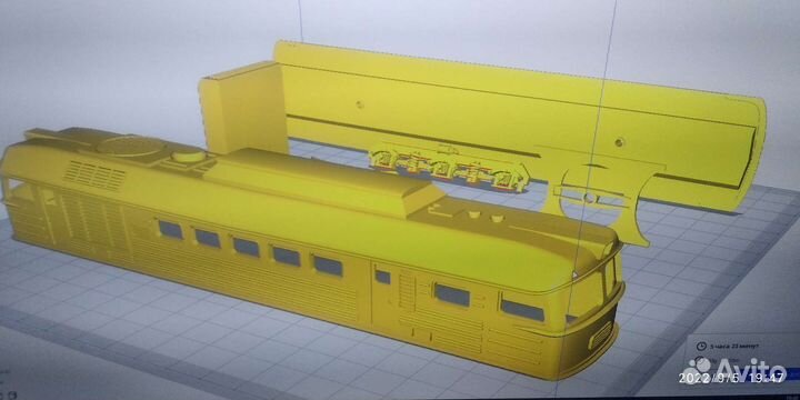 Модель м62 ho 1:87 3d печать