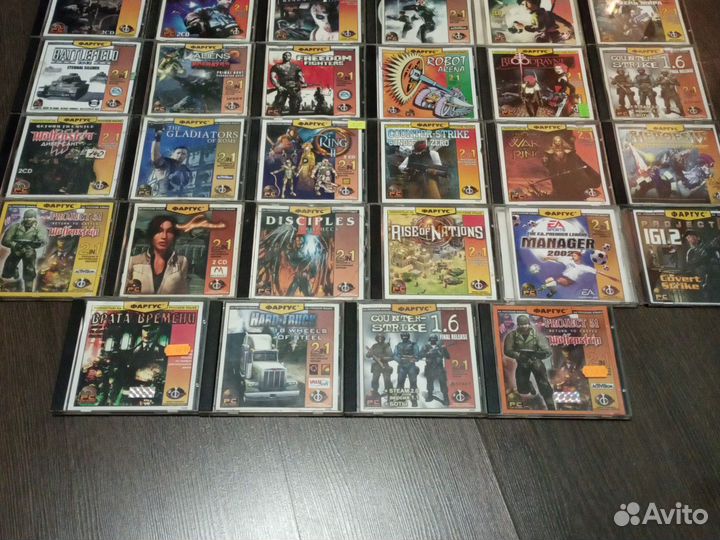 Игры на cd для pc, издатель Фаргус