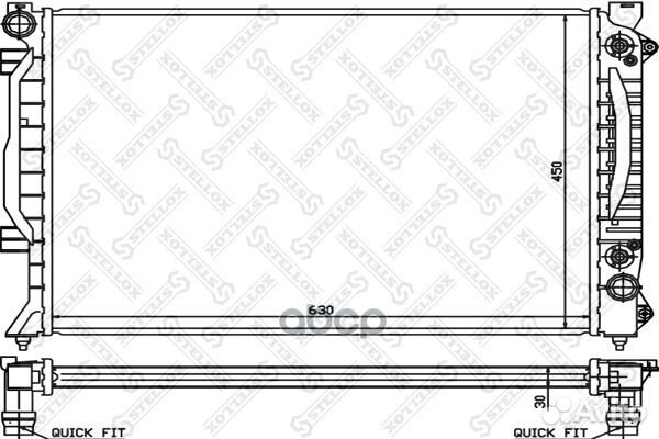 10-25158-SX радиатор системы охлаждения АКПП A