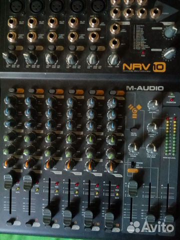 Микшерный пульт M-audio NRV10 объявление продам